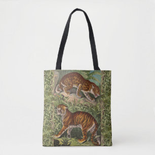 Bolso De Tela Gatos de la jungla