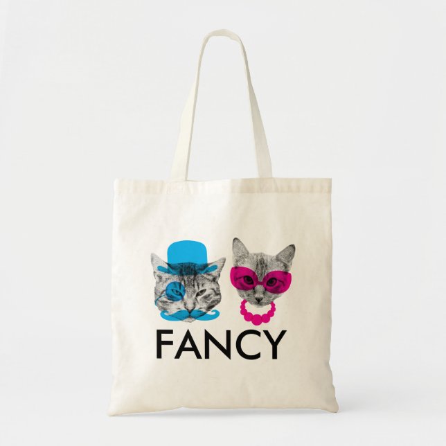 Bolso De Tela Gatos de lujo (Frente)