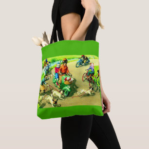 Bolso De Tela Gatos de Mainzer en motocicletas y bicicletas