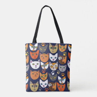 Bolso De Tela Gatos Kitty Día a Día
