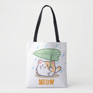 Bolso De Tela gatos maullan en un diseño asombroso