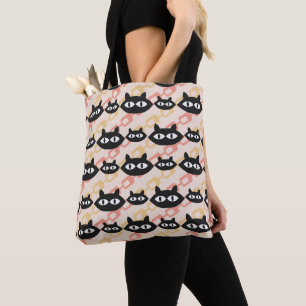 Bolso De Tela Gatos MCM