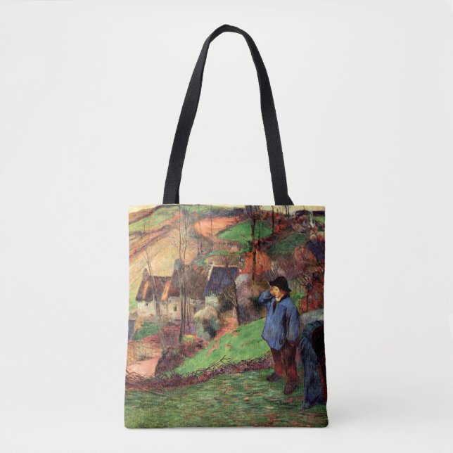 Bolso De Tela Gauguin - Paisaje de Bretaña (Anverso)