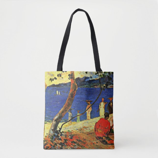 Bolso De Tela Gauguin - Una costa (Anverso)