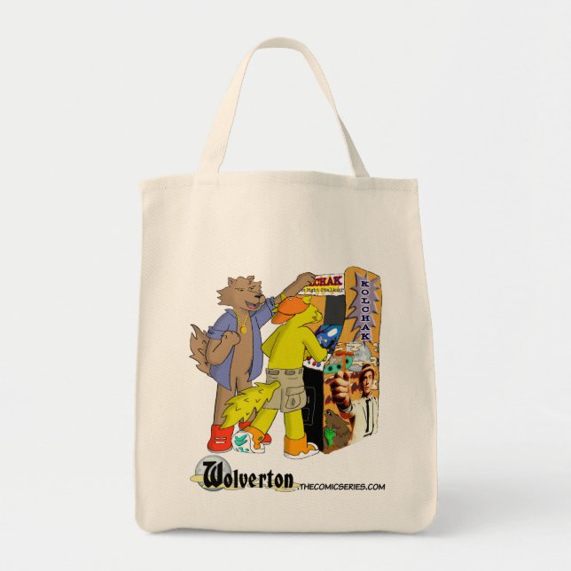 Bolso De Tela Gavin consiguió el juego (Frente)