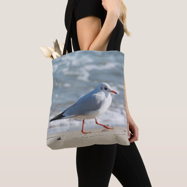 Bolso De Tela Gaviota (Detalle)