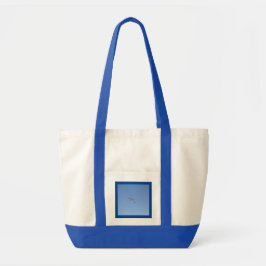 Bolso De Tela Gaviotas volando alto -