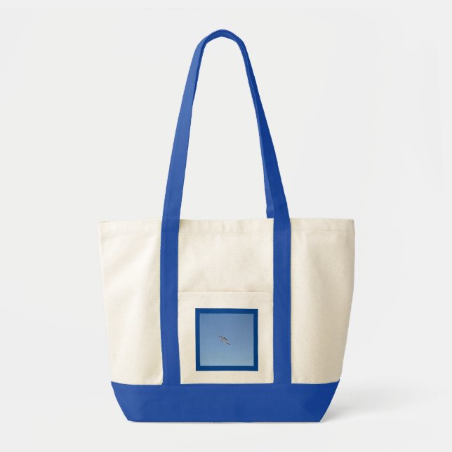 Bolso De Tela Gaviotas volando alto - (Frente)