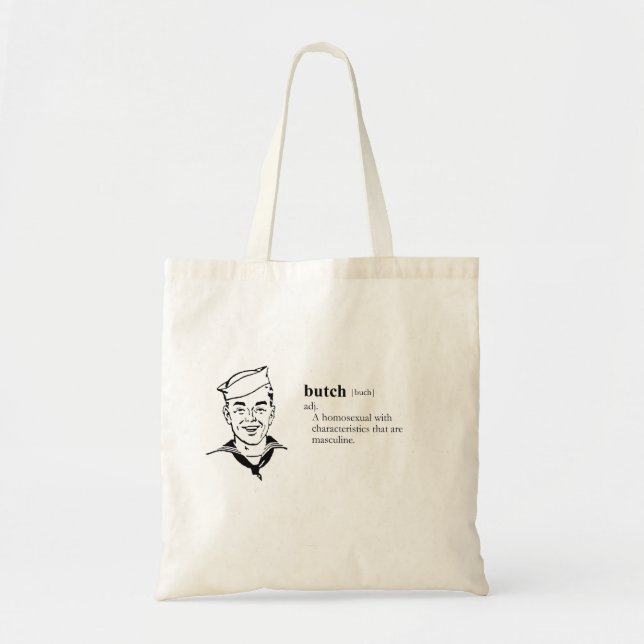 Bolso De Tela Gay de la MARIMACHO (Frente)