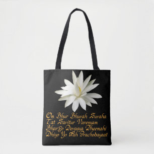 Bolso De Tela Gayatri mantra