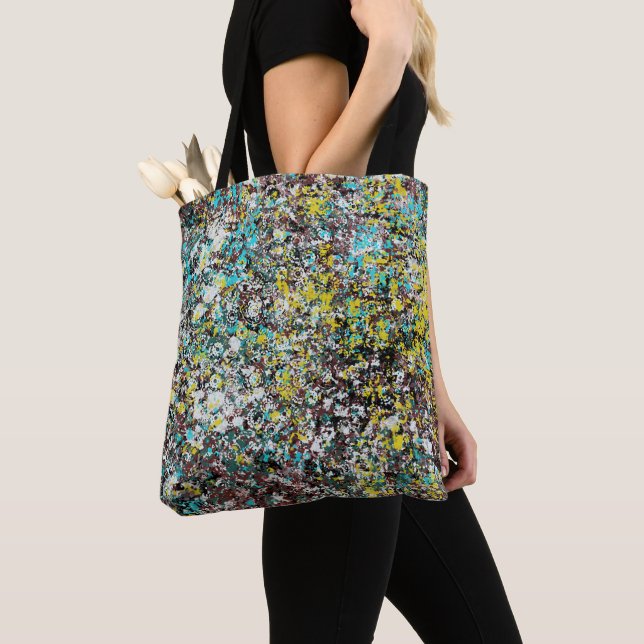 Bolso De Tela Geared Toward Abstract Art Design Lover (Detalle)