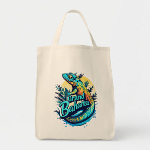 Bolso De Tela Gecko Caribe de Gran Bahama