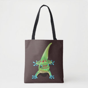 Bolso De Tela Gecko del Día del Polvo Oro