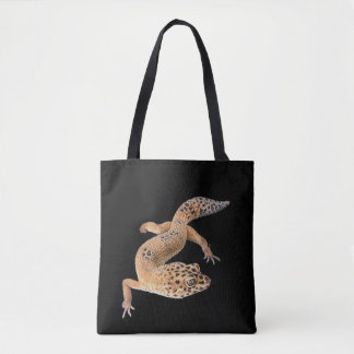 Bolso De Tela Geco Leopardo