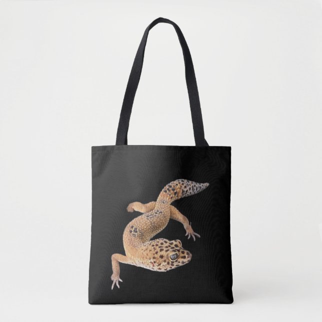 Bolso De Tela Geco Leopardo (Anverso)