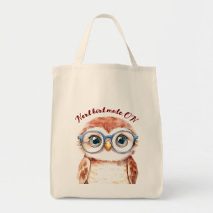 Bolso De Tela Geek Nerd Bird