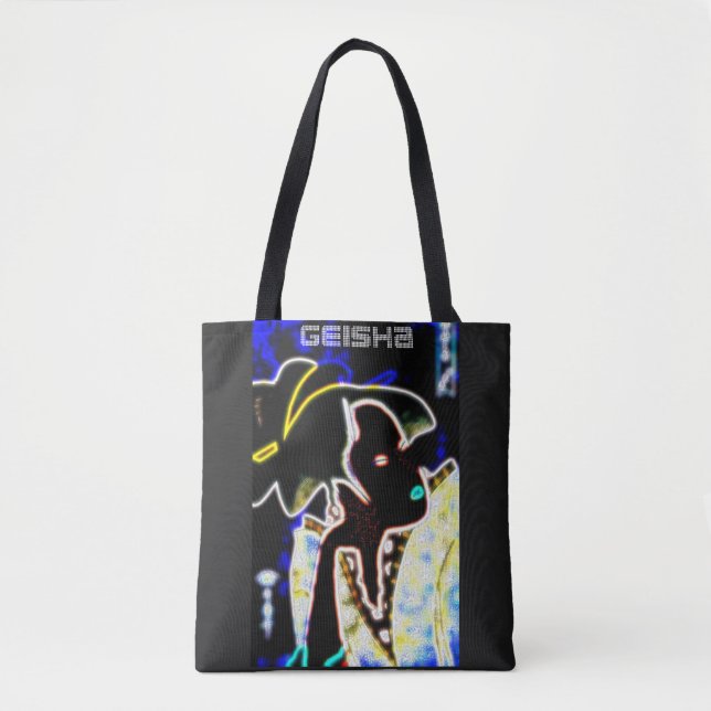 BOLSO DE TELA GEISHA (Anverso)