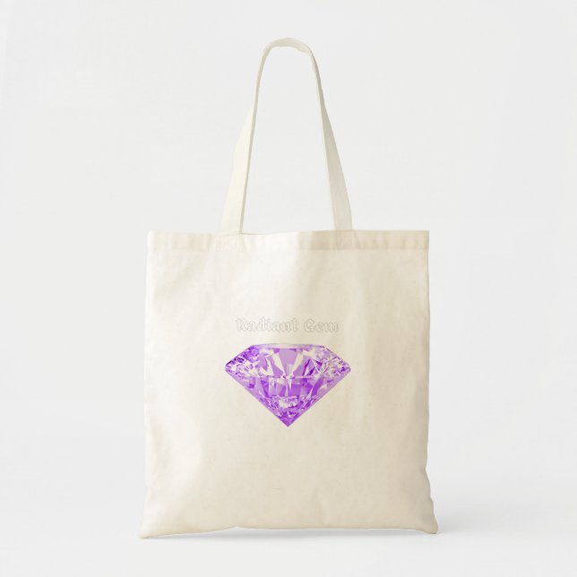 Bolso De Tela Gema radiante (Frente)