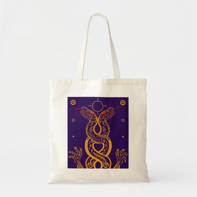 Bolso De Tela Gemelos (Frente)