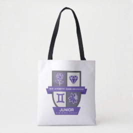 Bolso De Tela Gemini Birthday Crest™ for June 1-21