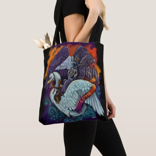 Bolso De Tela Gemini~zodiac (Detalle)