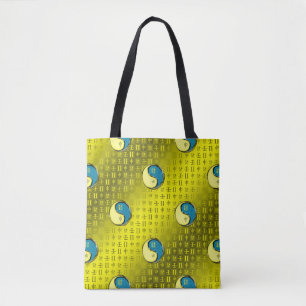 Bolso De Tela Géminis y Mono de Agua