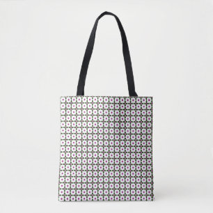 Bolso De Tela Gemstone Art, Purple Green