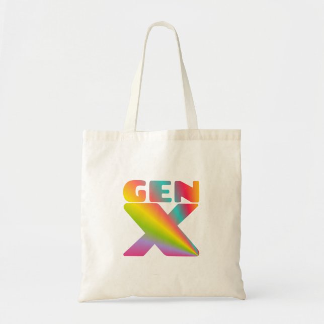 Bolso De Tela Gen X Tote Bag (Frente)