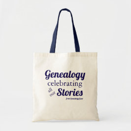 Bolso De Tela Genealogía – celebrando todas nuestras historias