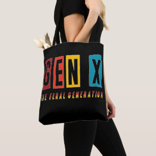 Bolso De Tela Generación Feral Gen X
