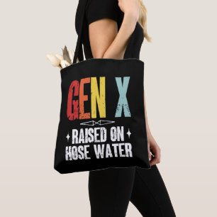 Bolso De Tela Generación X Elevada Sobre El Agua De Mano, Genera