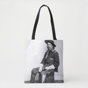 Bolso De Tela General George A. Custer (foto de b/w)
