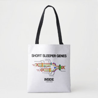 Bolso De Tela Genes de Dormidor Corto Dentro del Humor de Replic