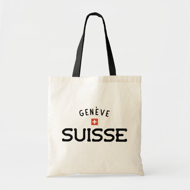 Bolso De Tela Geneve Suisse (Ginebra, Suiza) con problemas (Frente)