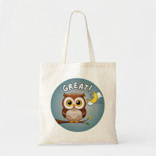 Bolso De Tela ¡Genial, Owl!