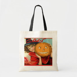 Bolso De Tela genial truco de calabaza de brujas de Halloween vi