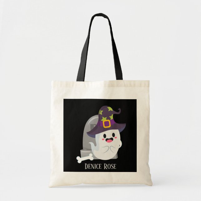 Bolso De Tela genial unisex niños Halloween fantasía truco (Frente)