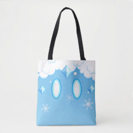 Bolso De Tela Genshin Impact Cryo Slime