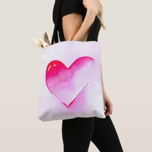 Bolso De Tela Gente de corazón rosado me quiere