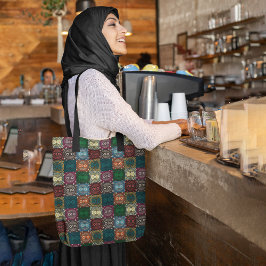 Bolso De Tela Geo tattoo Owls