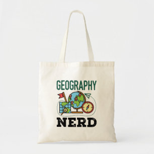 Bolso De Tela Geografía Nerd