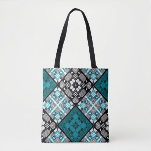 Bolso De Tela Geometri