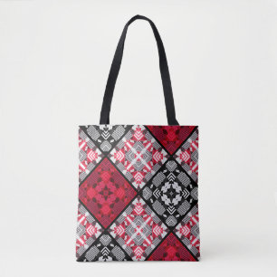 Bolso De Tela Geometri