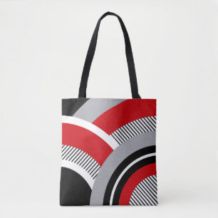 Bolso De Tela Geometría colorida