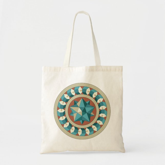 Bolso De Tela Geometría sagrada (Frente)