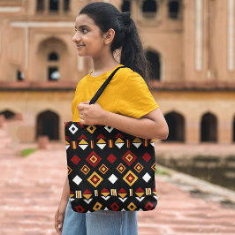 Bolso De Tela Geometría sagrada tribal