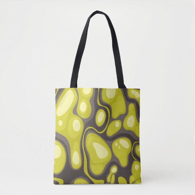 Bolso De Tela Geometric seamless pattern from spots. Abstract ca (Anverso)