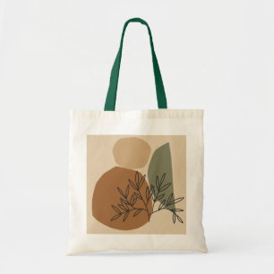 Bolso De Tela Geométrica, abstracta, mínima, moderna, pastel,