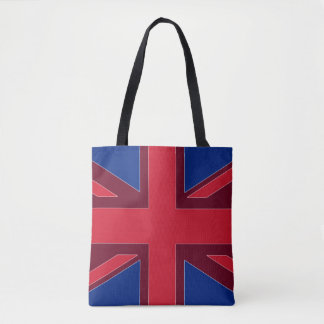 Bolso De Tela Geométrica modificada de Jack de Unión Británica