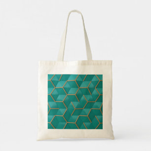 Bolso De Tela geométrico